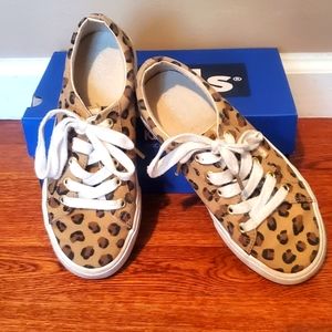 Keds Jumpkick Leopard Shoes Size 3